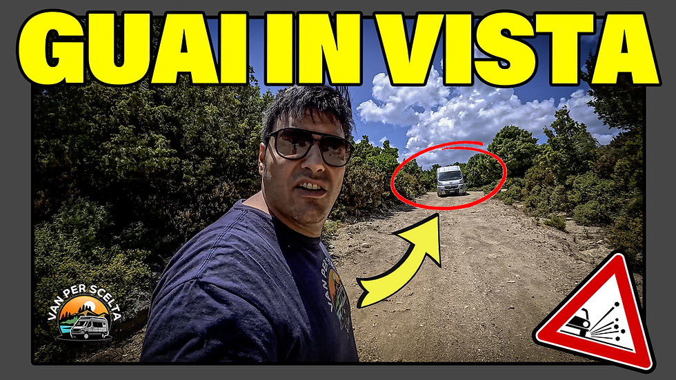 Guai in vista, in viaggio verso il supramonte