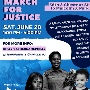 #SayHerName March for Justice
