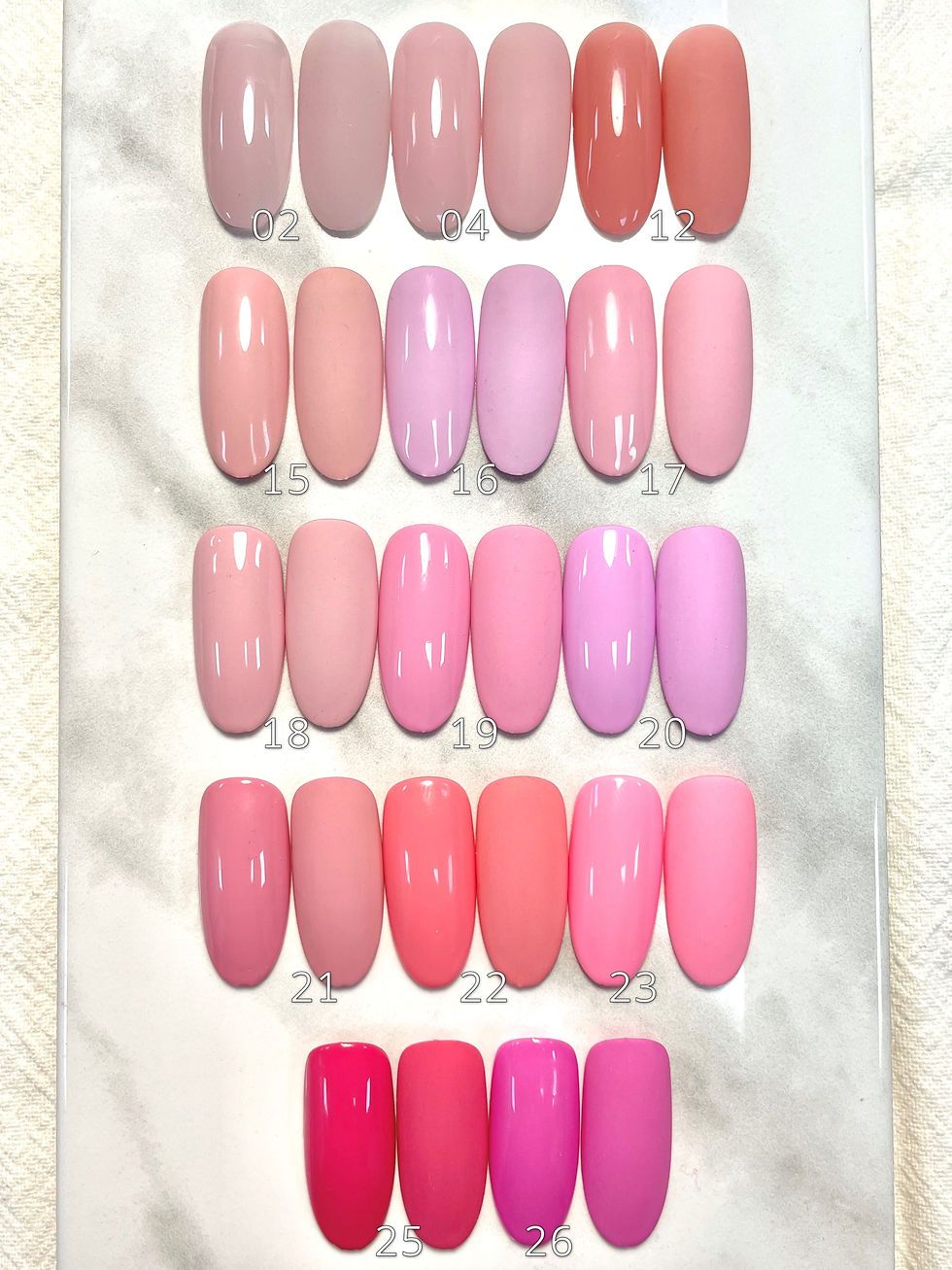 Press on nails - Pink