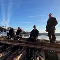 restaurering av brygge, snekker, kragerøsnekkeren