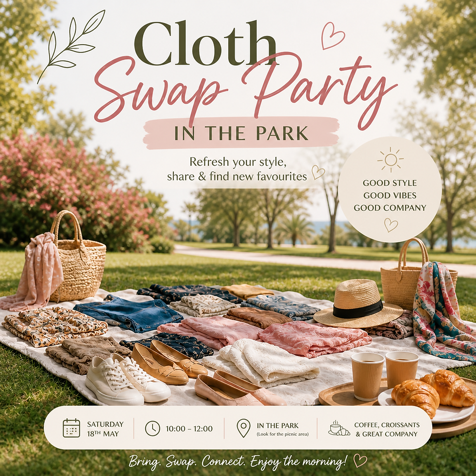Cloth Swap Party In The Park FREE