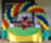 arch bollum decoration