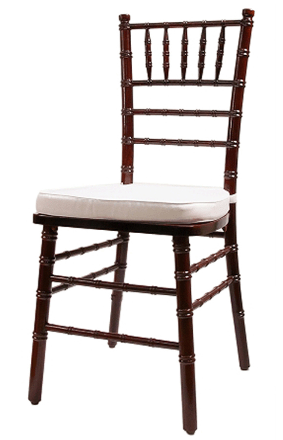 natural wood chiavari chairs