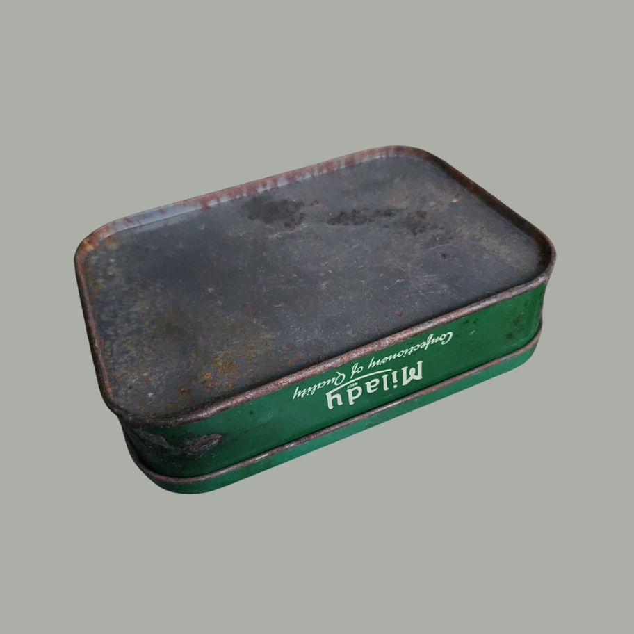 Vintage Milady Confectionery of Quality Tin by Waller & Hartley Ltd, Blackpool