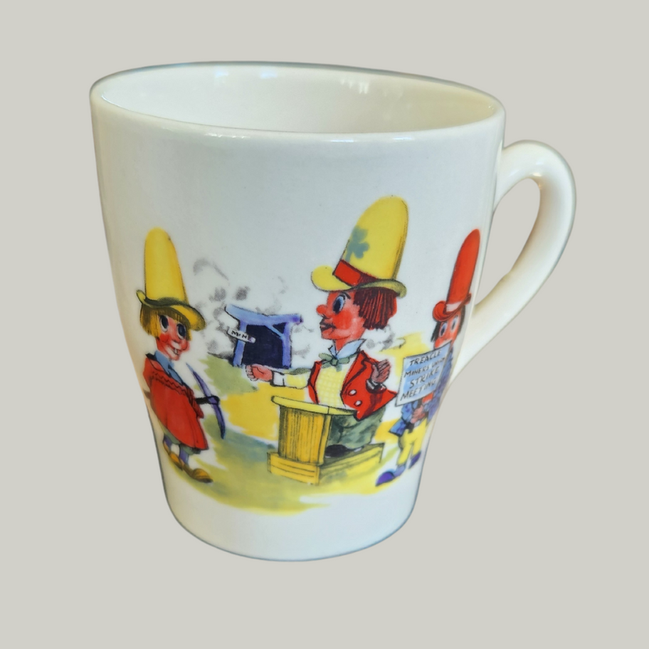 Vintage 1970 Ken Dodd’s Diddymen Mug by Sunshine Pottery