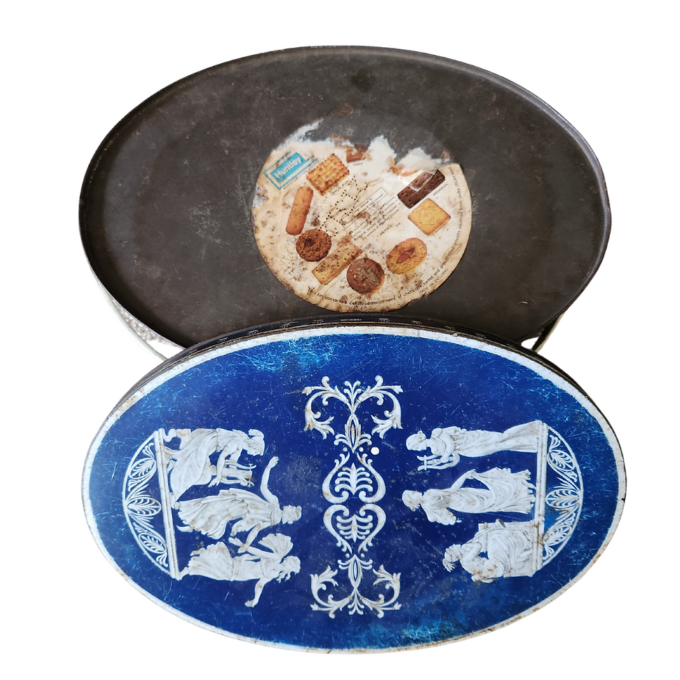 Thumbnail: Vintage Huntley and Palmer Vintage Biscuit Tin