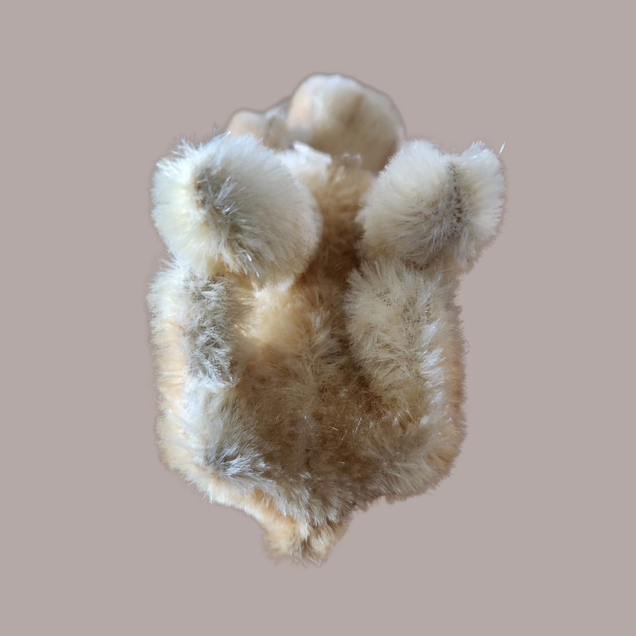 Vintage Steiff “Revue Susi” Plush Dog Made in Germany Late 1960s