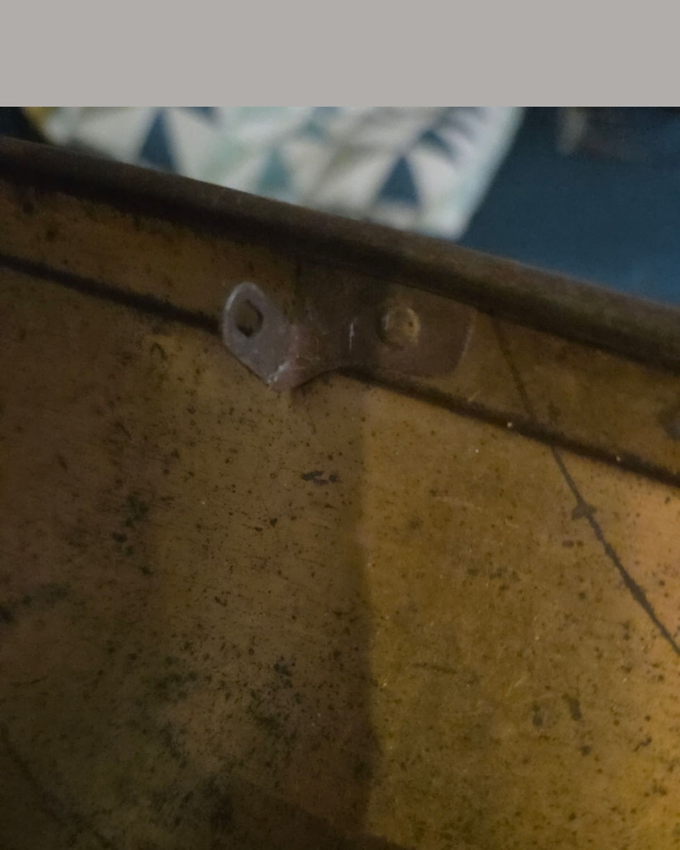 Thumbnail: Antique Edwardian Fruit Lithograph Tin Box