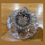 縮圖：Vintage Cut Glass Trinket Dish with Ornate Filigree Metal Mount – Mid-Century