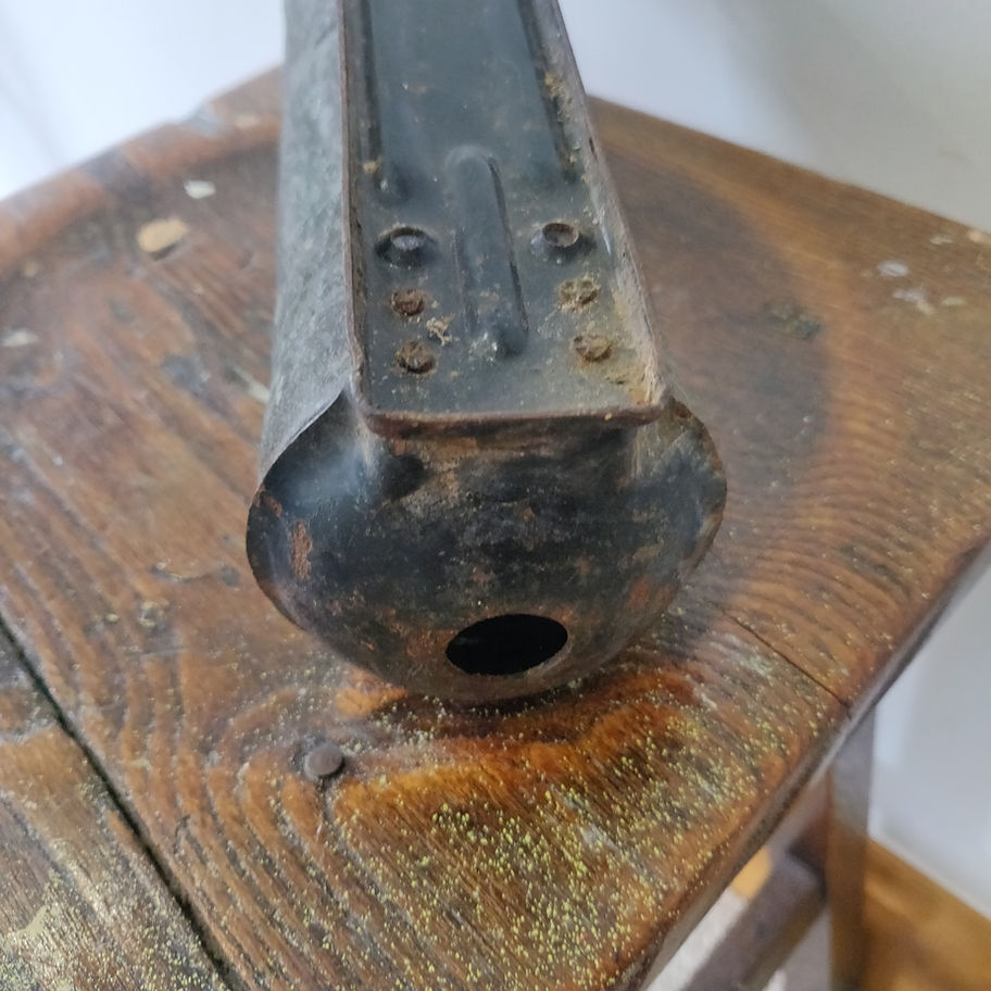 Antique early 20th century or late 19th century Victorian fire gun extinguisher