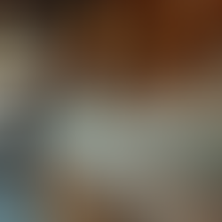 shelf of antique glass