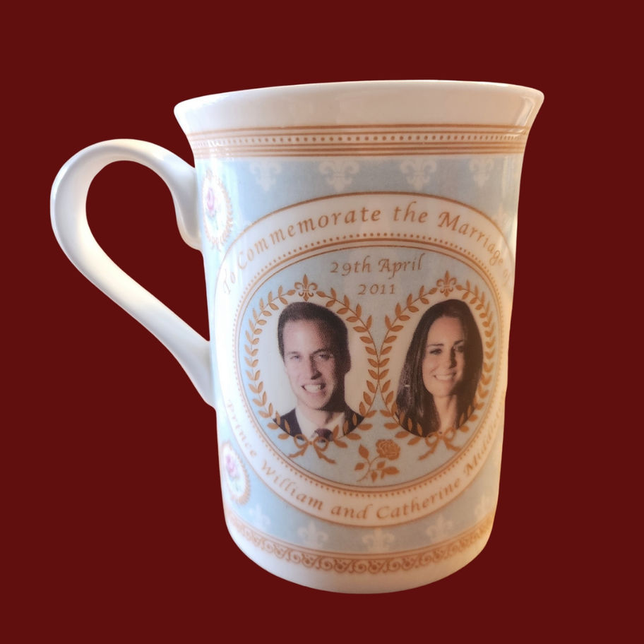 Set of Three Royal Commemorative Mugs