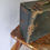 Прев'ю: Antique early 20th century oak and leather bound shagreen box with handle
