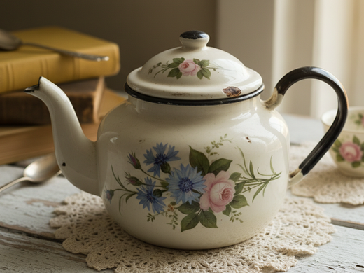 vintage teapot
