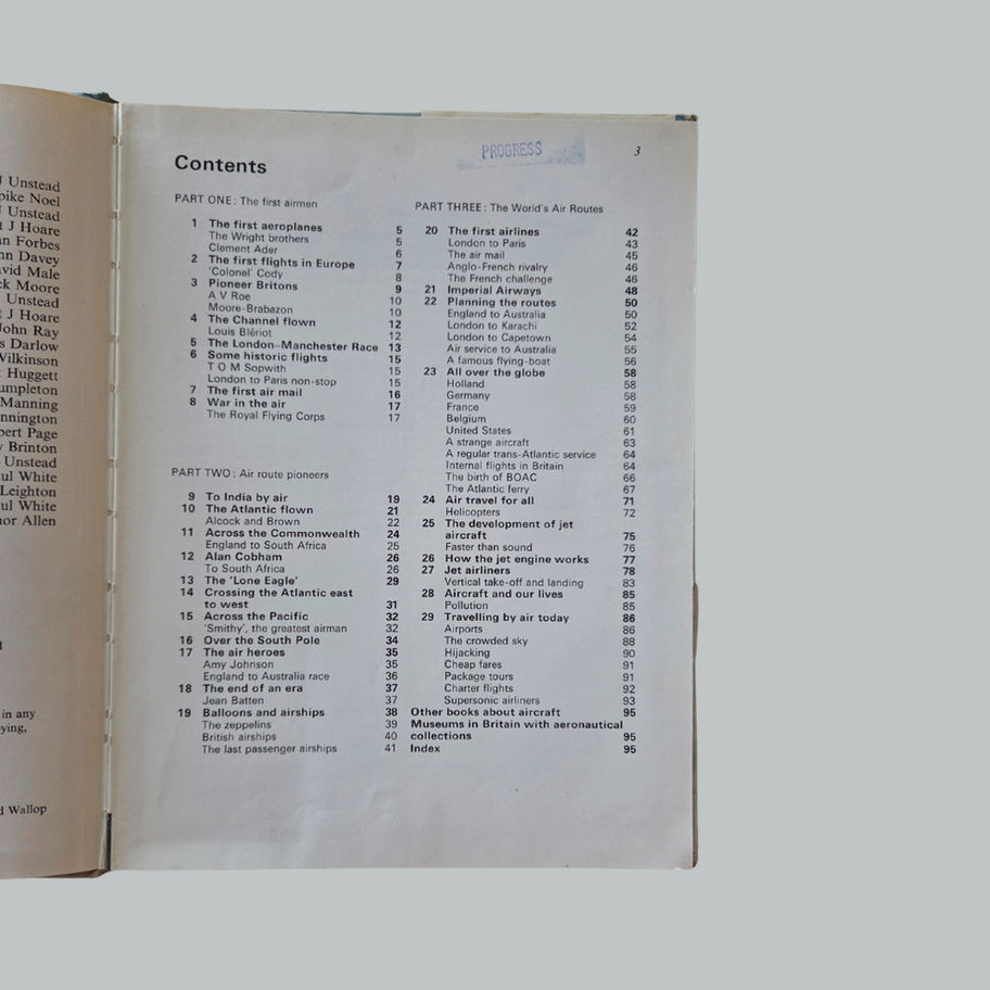The Story of Aircraft Robert J. HoareA & C Black Ltd London Fifth Edition