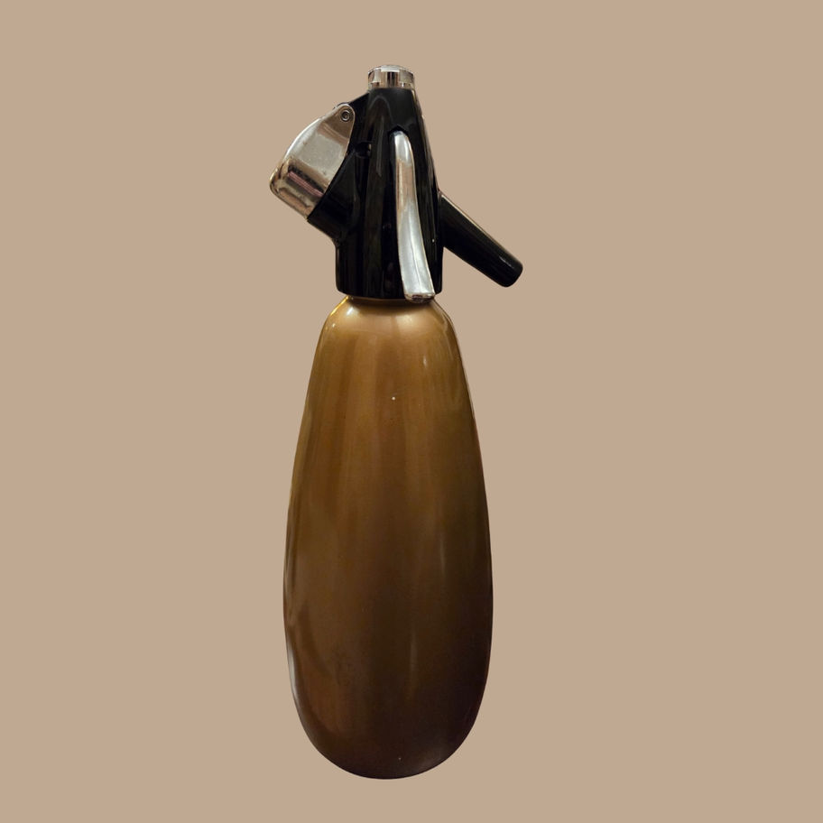 Pair of Vintage BOC Soda Siphons – Mid-Century British Barware 1950s to 1960s