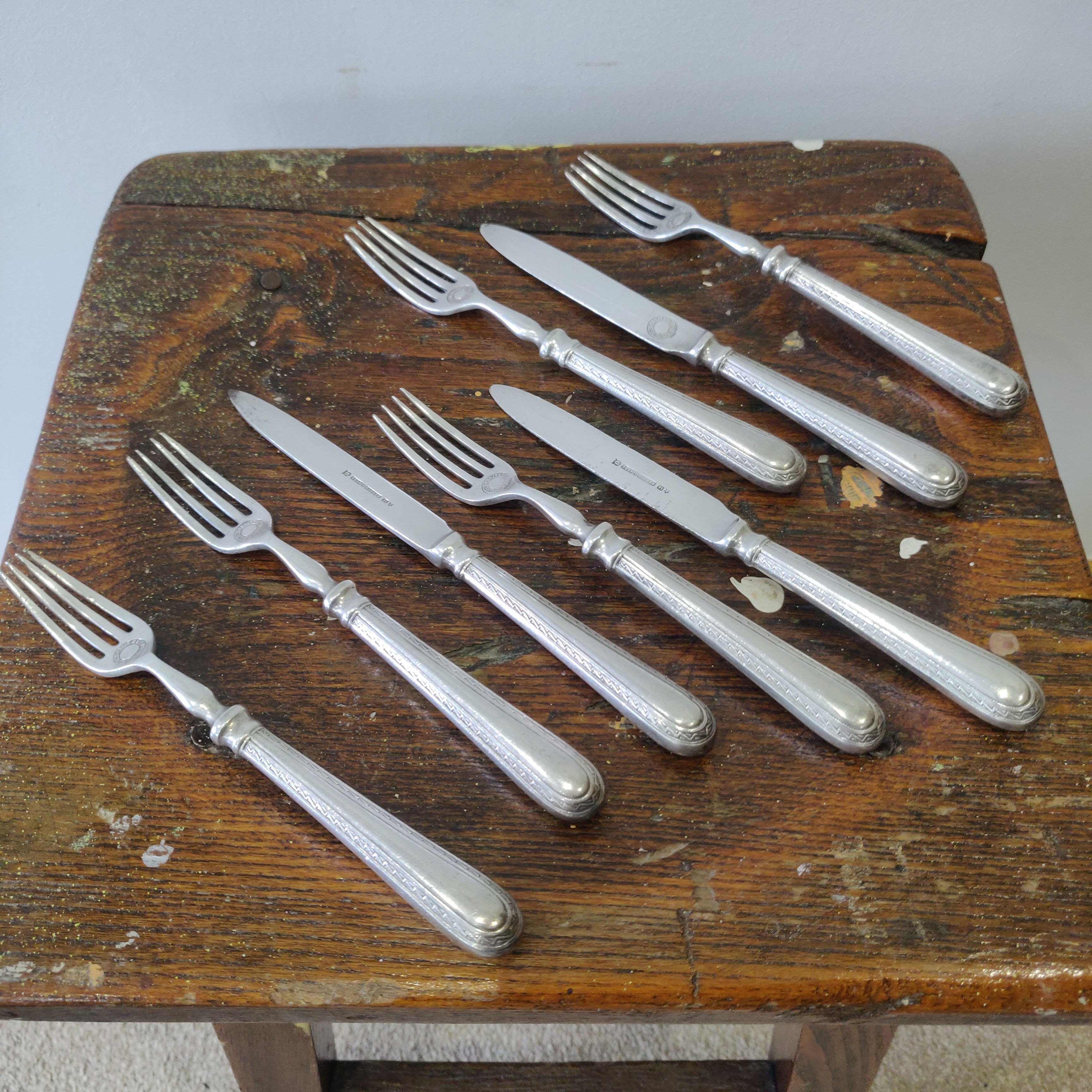 Antique early 20th century 1911 Mappin and Webb A1 silver plate union castle