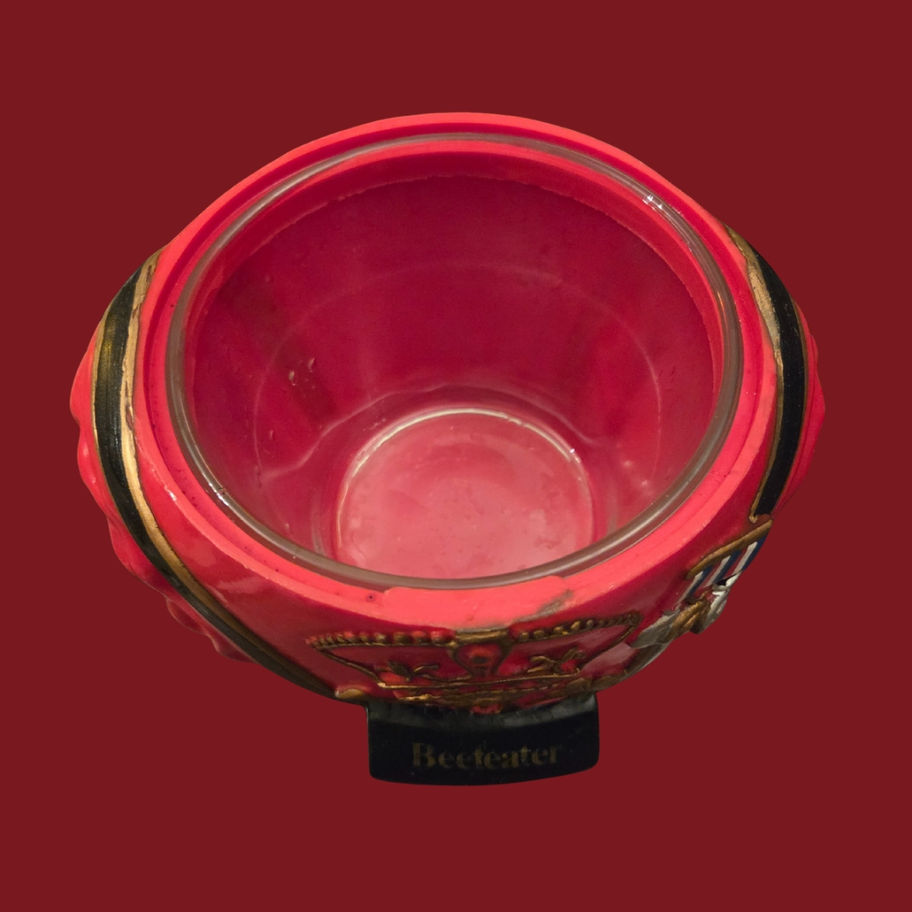 Vintage Beefeater Ice Bucket – Mid-Century British Novelty Barware