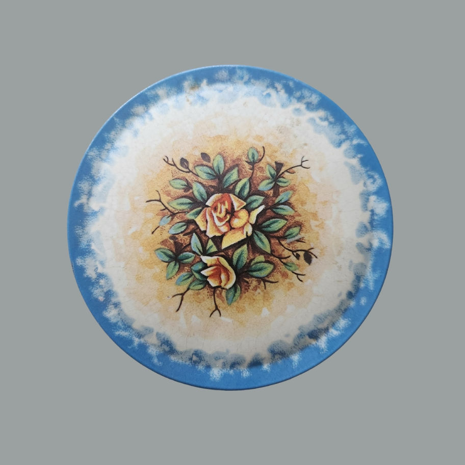 Vintage Athena’s Bologna Bath Salts Tin Mid-Century Repro Vanity Collectible