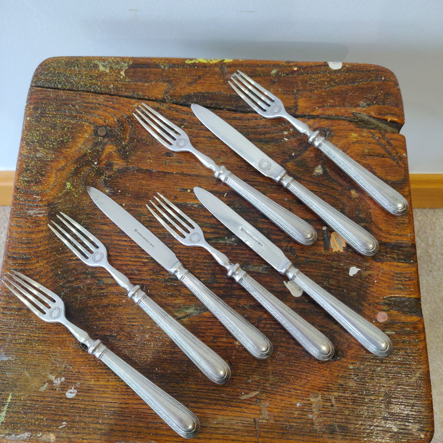 Antique early 20th century 1911 Mappin and Webb A1 silver plate union castle