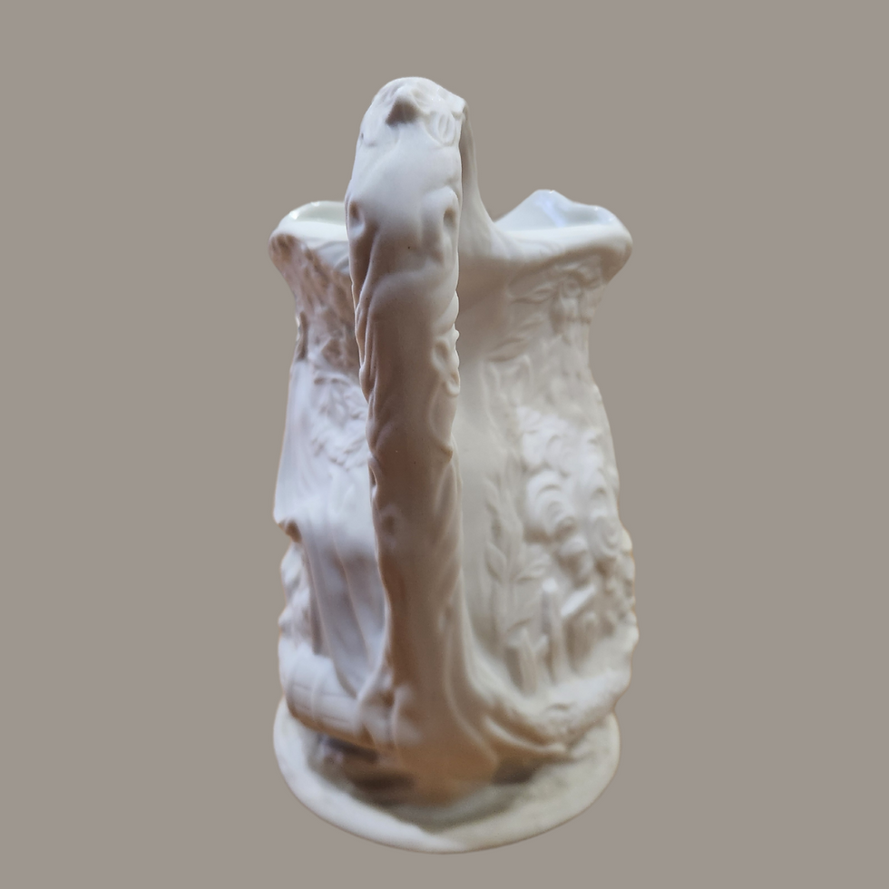 Parian porcelain jug
