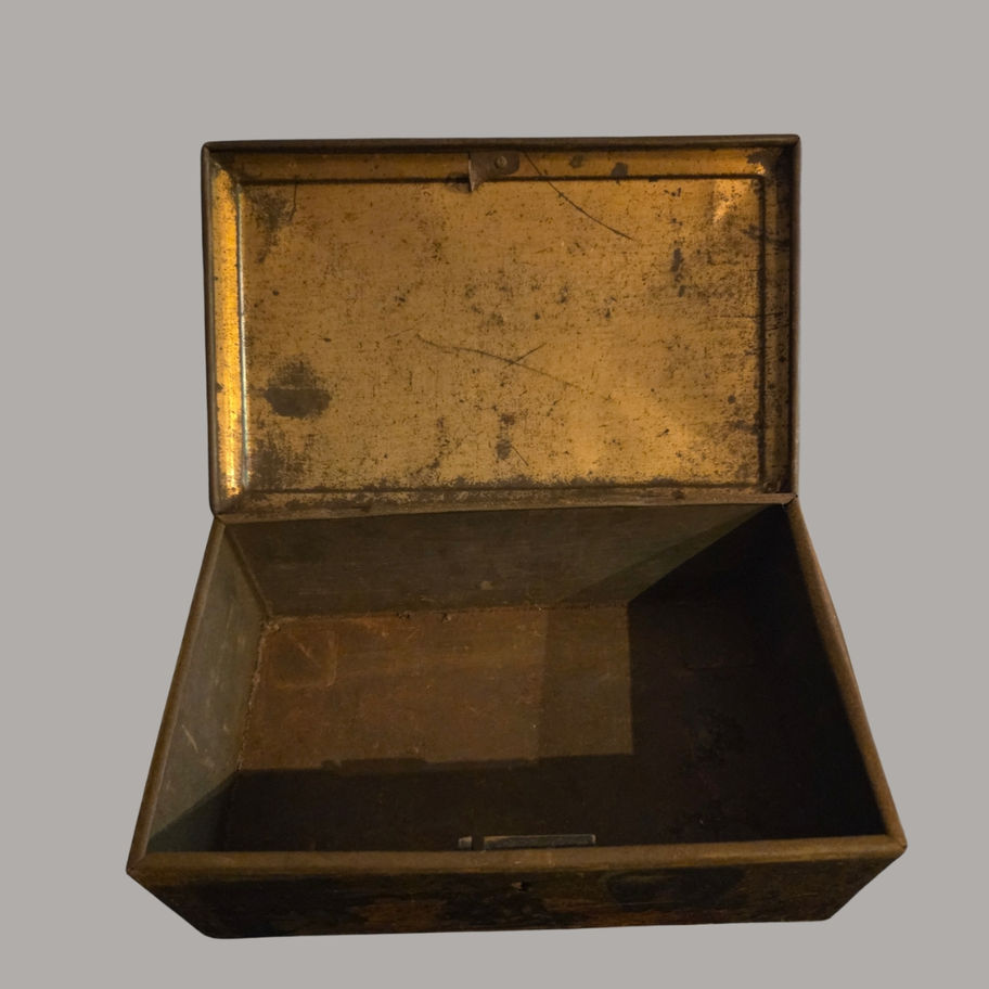 Antique Edwardian Fruit Lithograph Tin Box