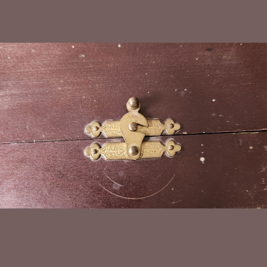 Vintage Boots Home First Aid Case Wooden First Aid Box with Original Content