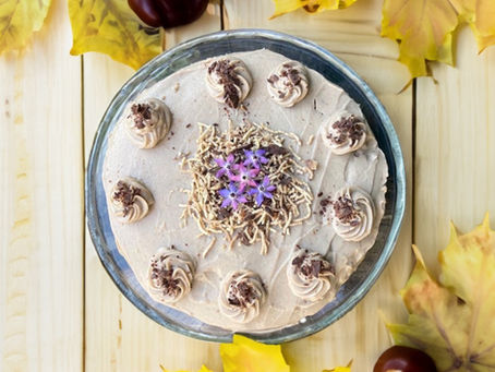 Glutenfreie Kastanientorte