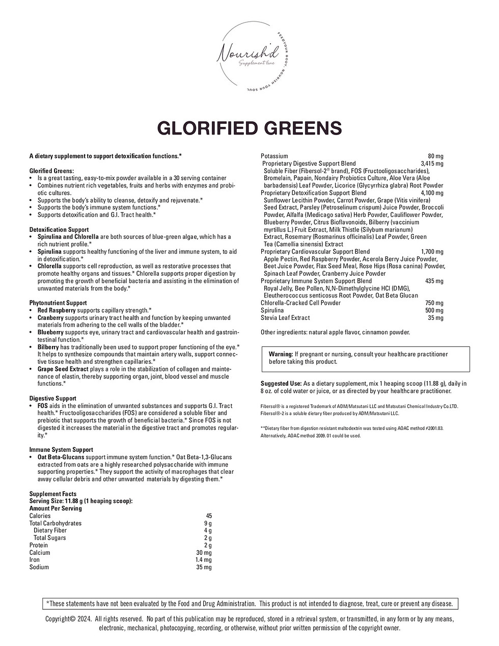 Thumbnail: Glorified Greens