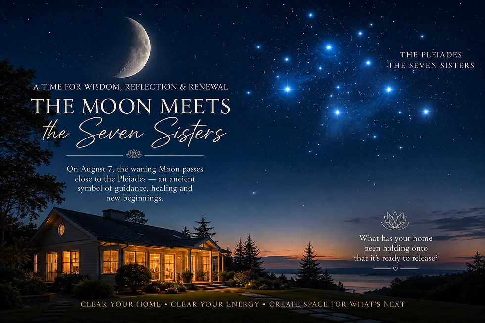 The Moon Meets the Seven Sisters • A Spiritual House Cleansing Ritual