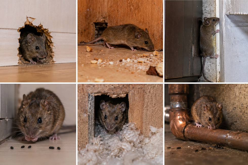 Exterminateur Souris Mulots maison