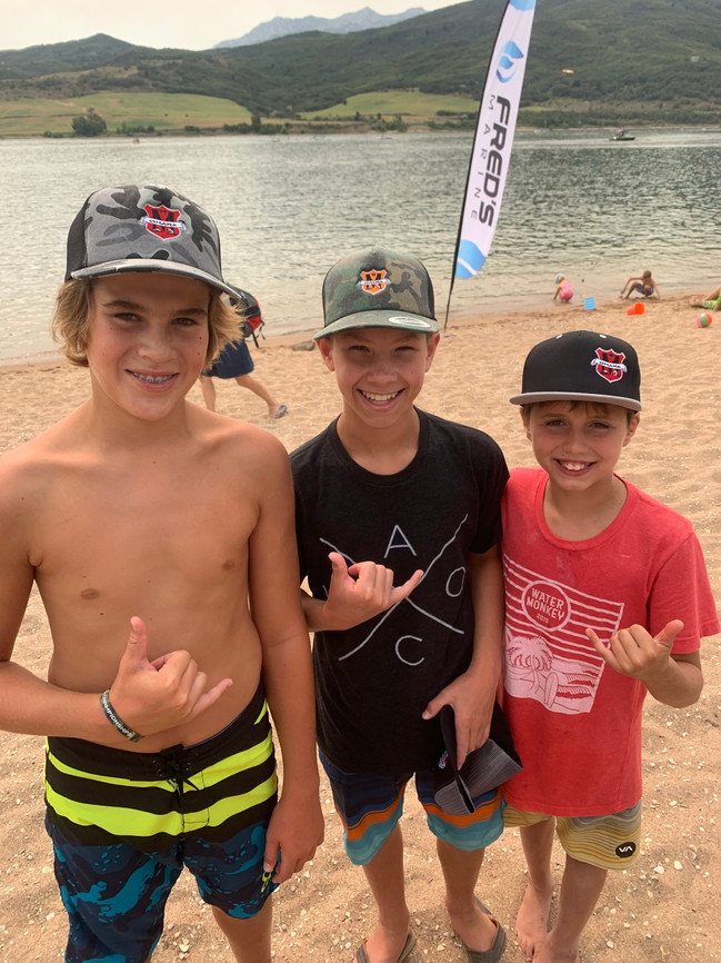 grom squad hat party