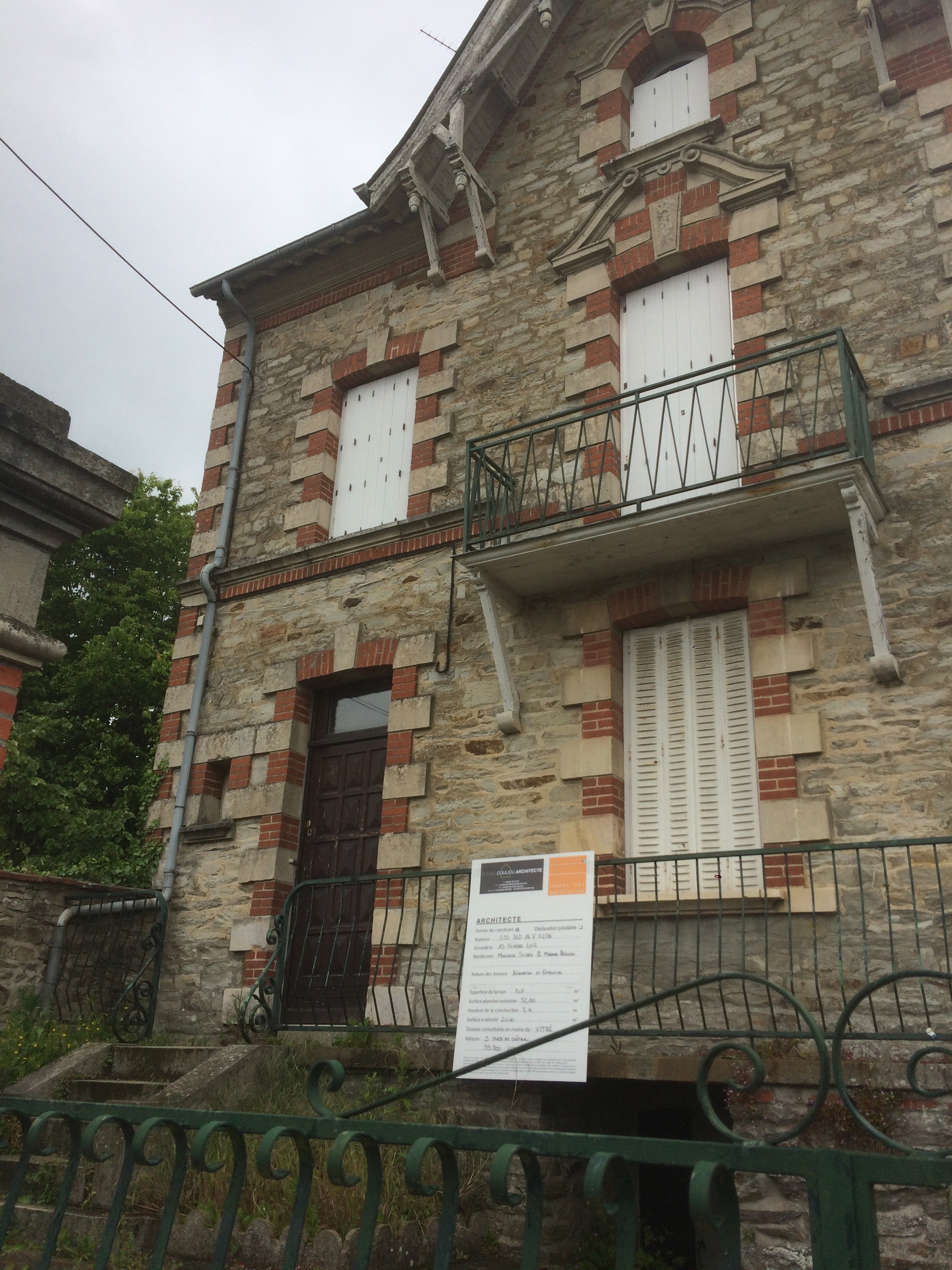 Extension maison vitré