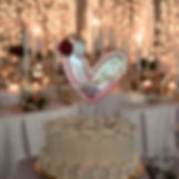 Heart Shaped Cake Topper Shaker Perfect for Any Romantic Love Celebration