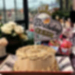 Elegant Women's Birthday Queen cake topper adorned with a sparkling crown, graceful lettering, and feminine accents