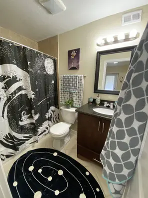 Bathroom with Full-Sized Shower