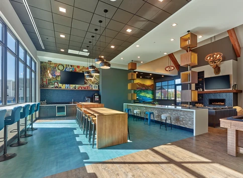 On-site leasing office at Clubhouse.