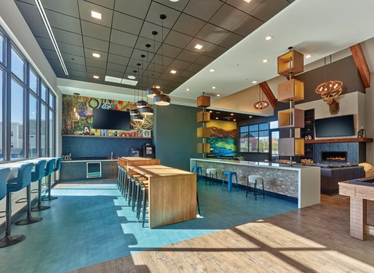 On-site leasing office at Clubhouse.