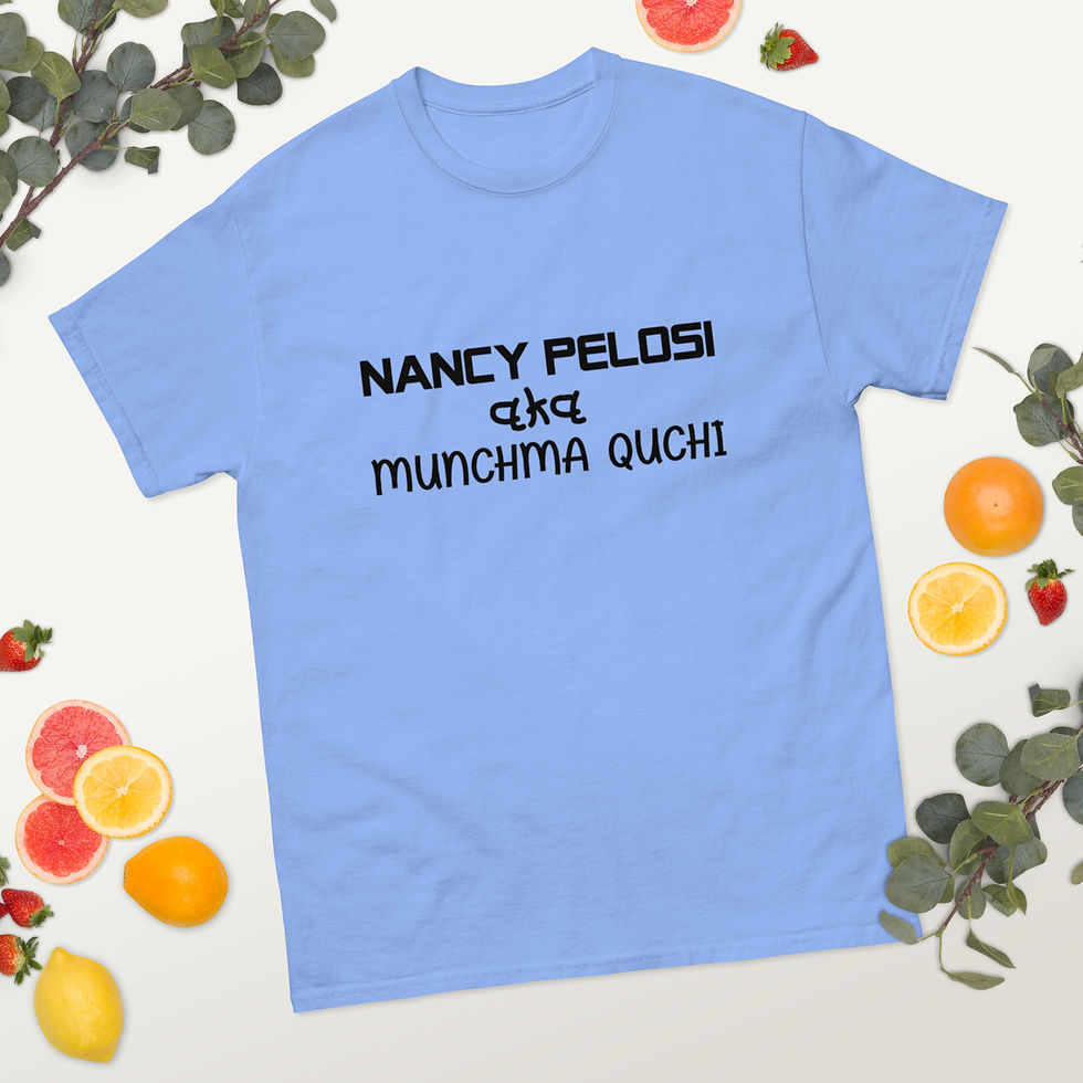 Miniatura: Men's classic tee - Nancy Pelosi - aka Munchma Quchi