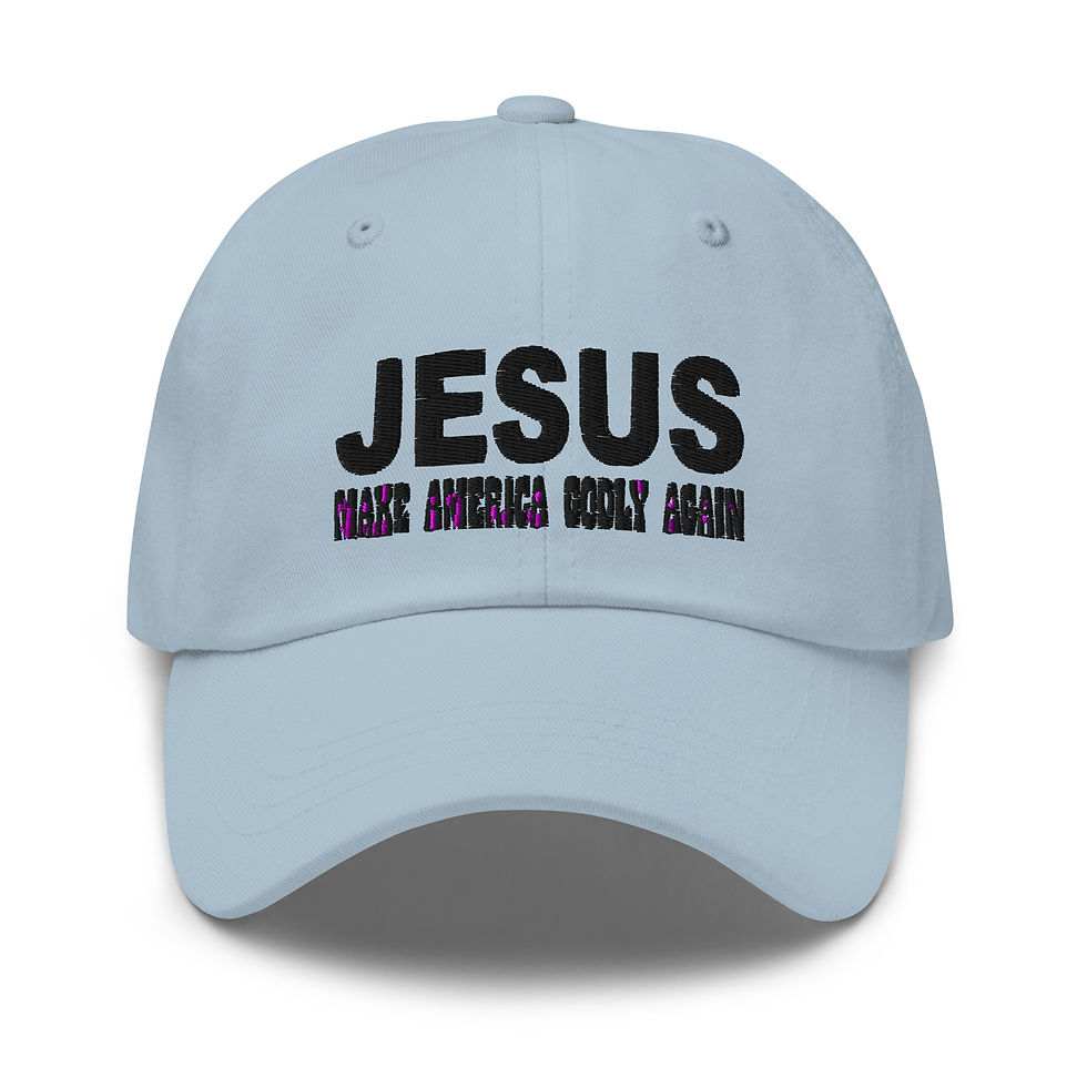 Miniaturbild: Dad hat - Jesus - Make America Godly Again