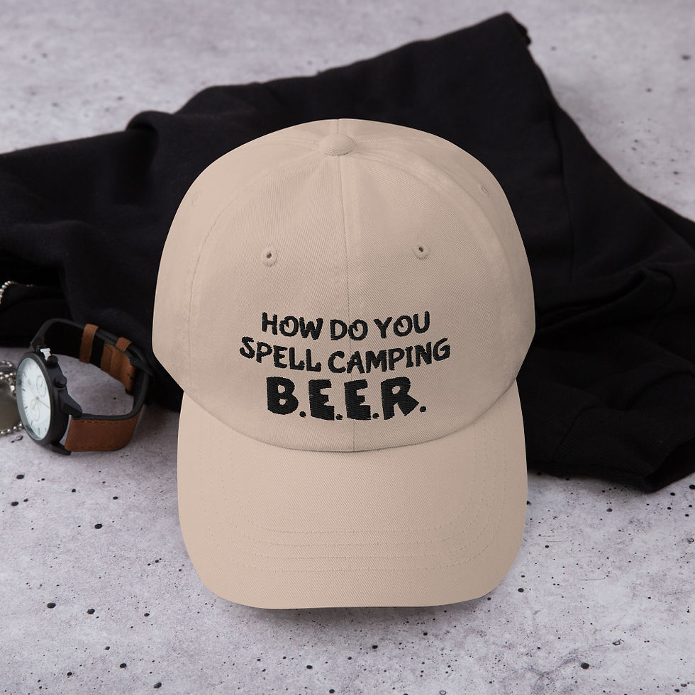 Miniaturbild: Dad hat - How Do You Spell Camping - B.E.E.R.