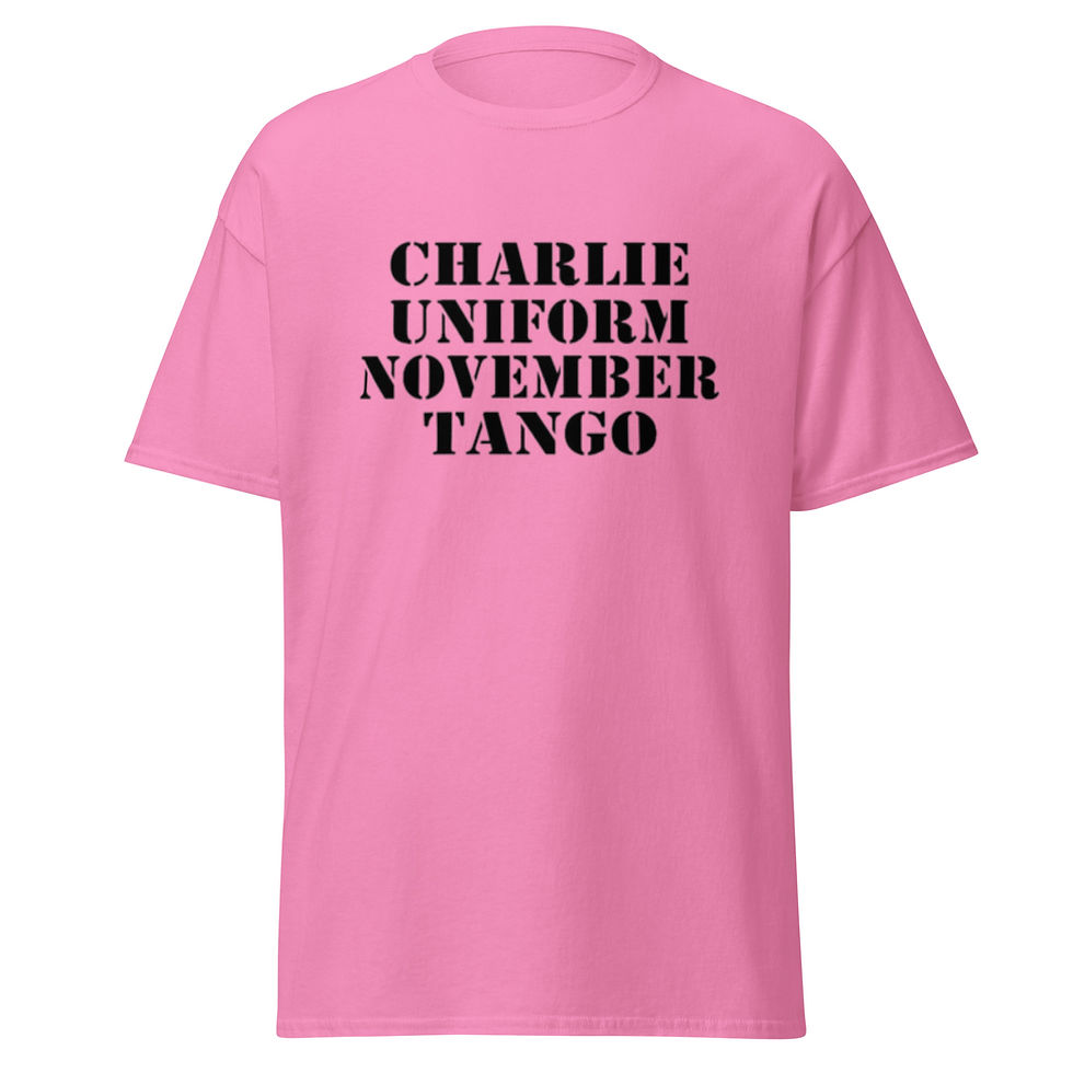 Miniature : Men's classic tee - Charlie - Uniform - November - Tango
