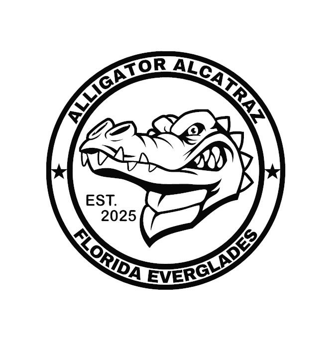 alligator island decal