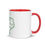 Miniature : Stronger Than Any Storm Coffee Mug with Color Inside - God Bless Texas