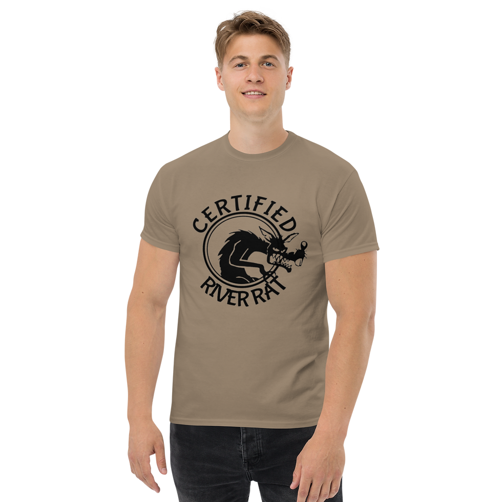 Men's classic tee - Certified River Rat