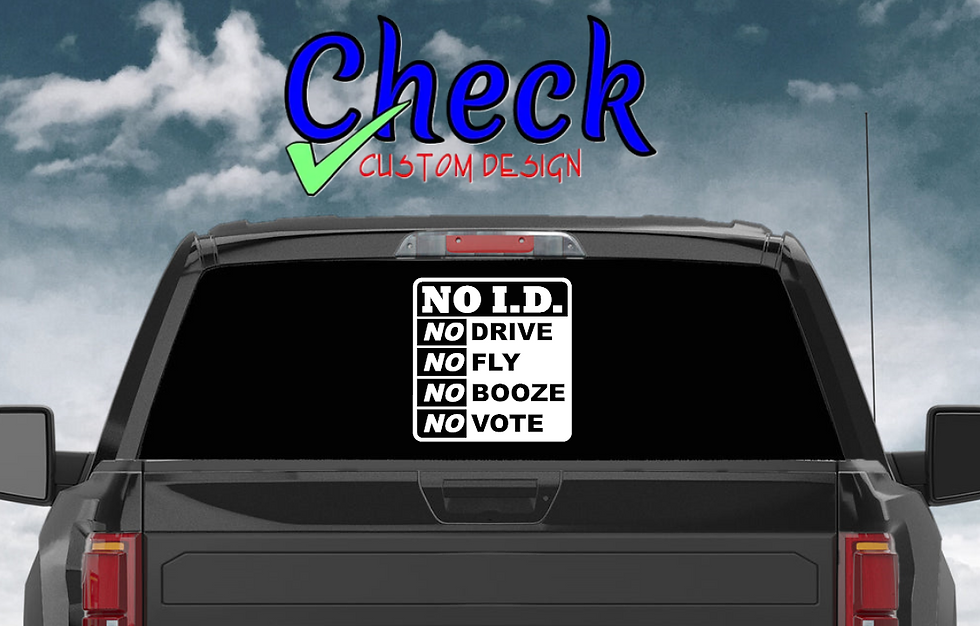 Miniaturbild: voter id decal