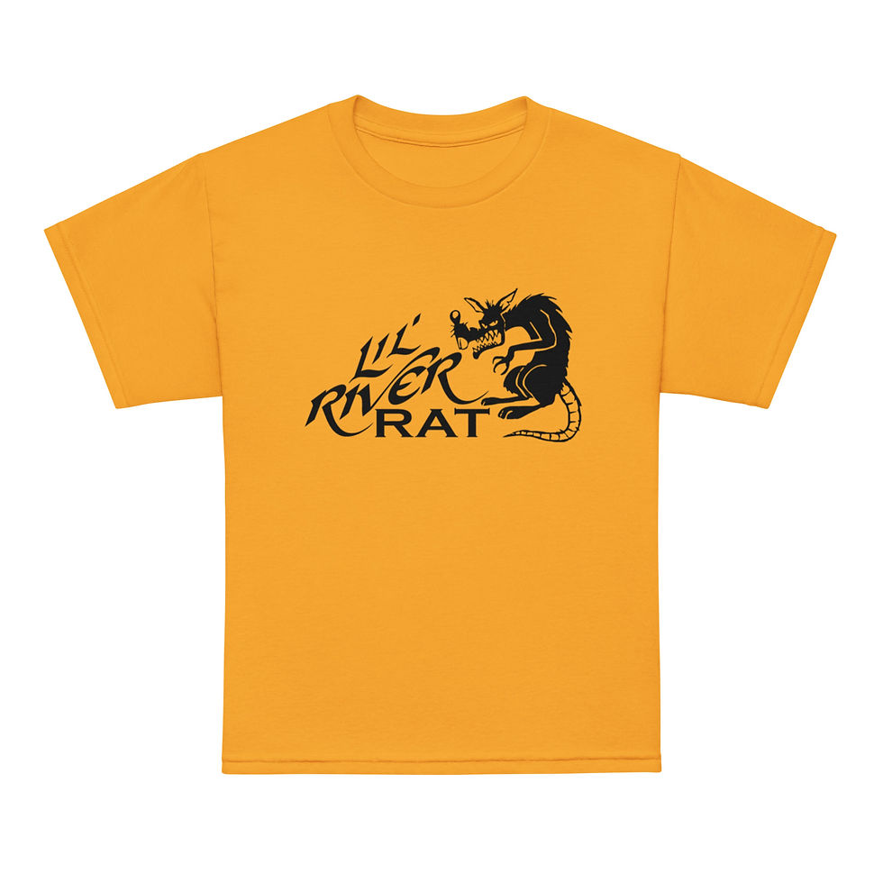 Thumbnail: Lil' River Rat - Youth t-shirt - River Life - Outdoor Adventure-Kayaking-Rafting