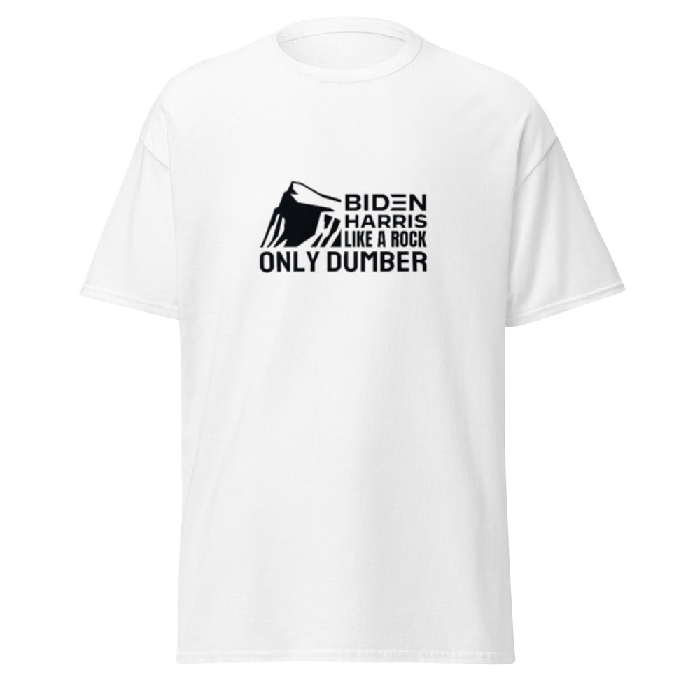 Miniaturbild: Men's classic tee - Biden Harris Like A Rock Only Dumber