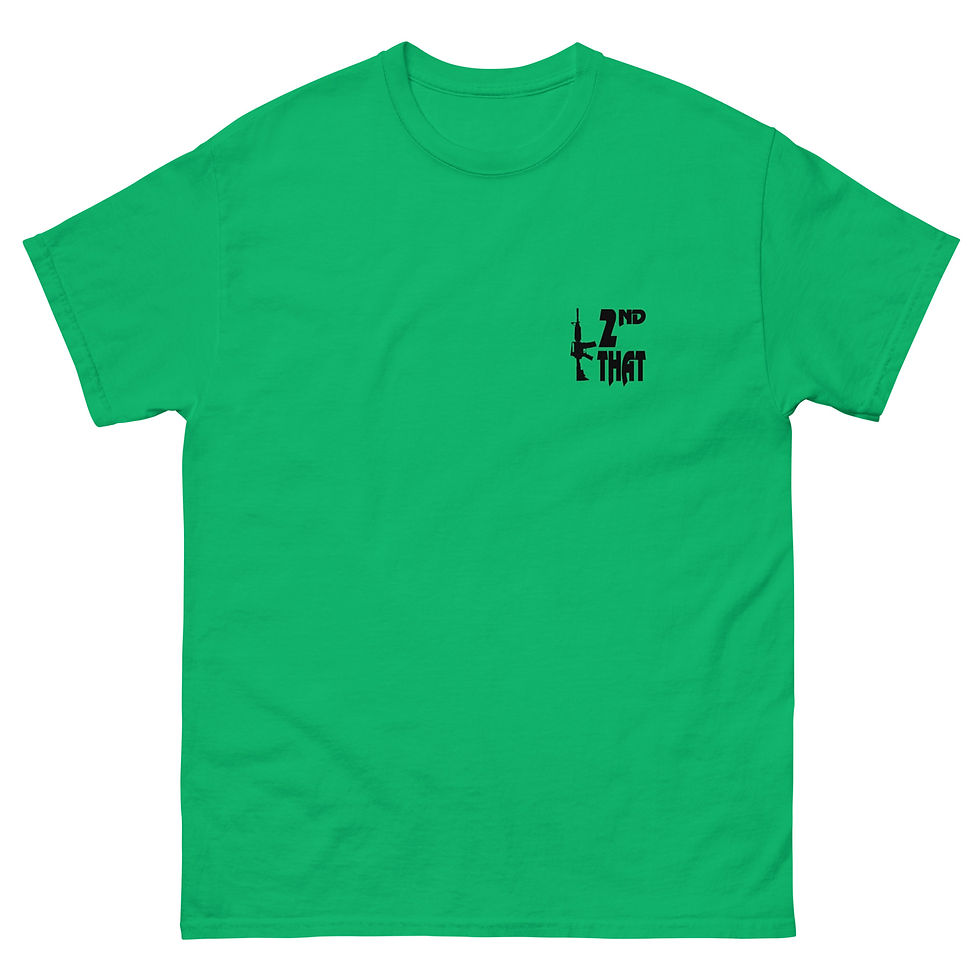 Miniaturbild: Men's classic tee - Protected by The 2nd Amendment - Cross Pistols / Skull