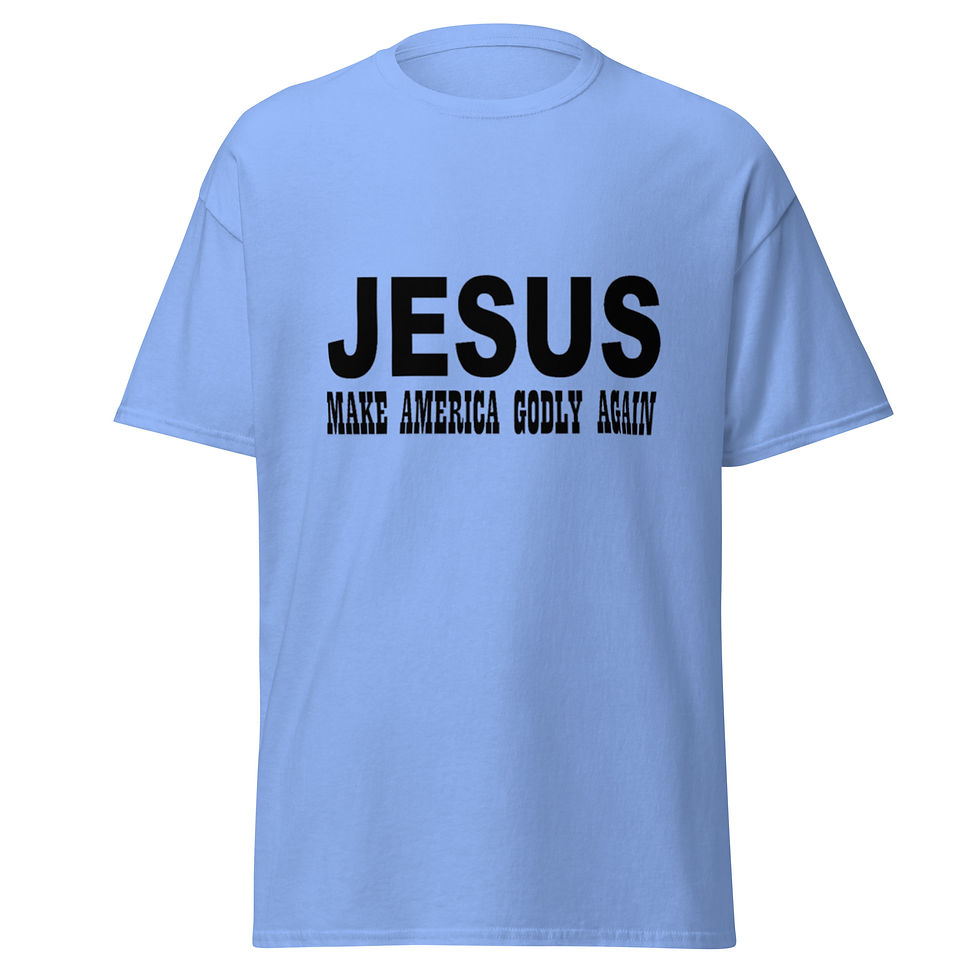 Miniaturbild: Men's classic tee - Jesus Make America Godly Again